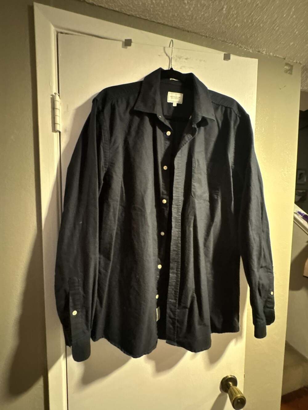 Frank & Oak Rue St-Viateur Men's Long Sleeve Button-Down Shirt